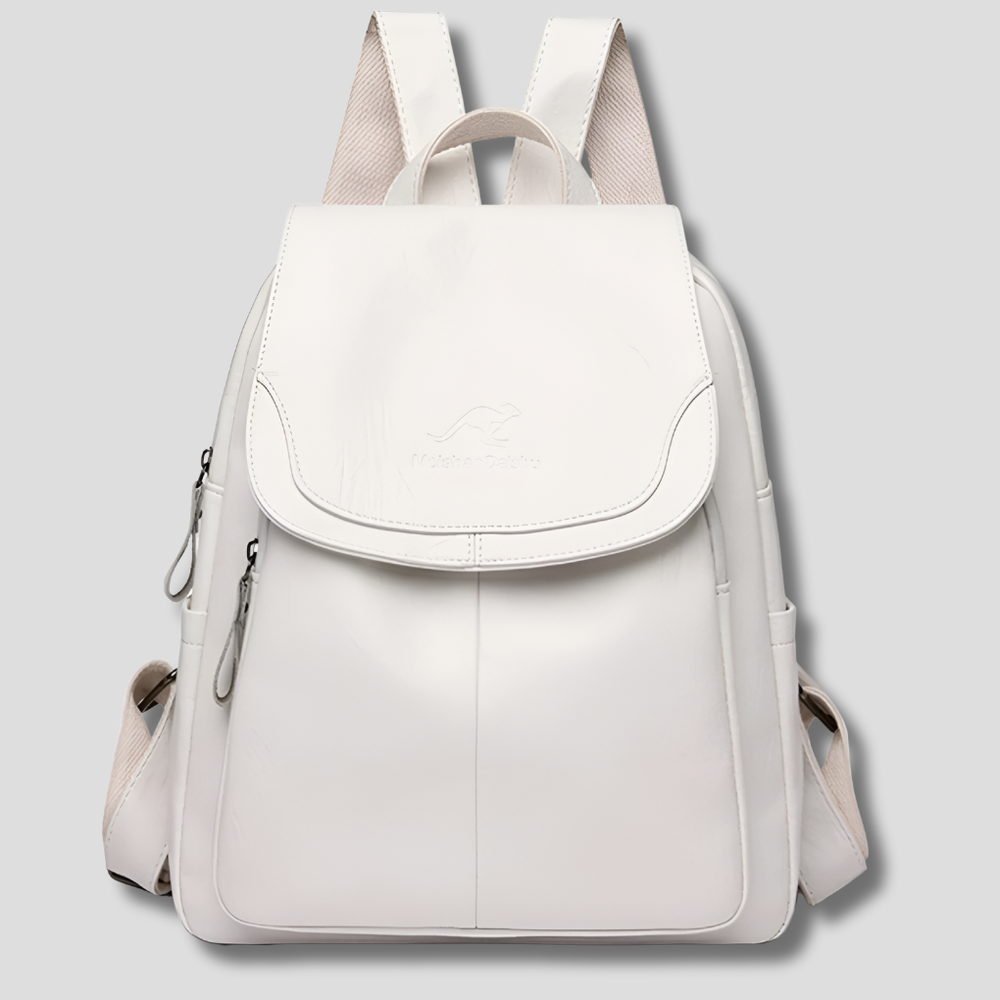 Sac à dos antivol moderne pour femmes avec fermeture éclair cachée