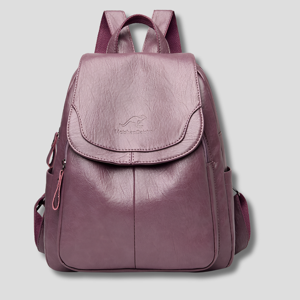 Sac à dos antivol moderne pour femmes avec fermeture éclair cachée