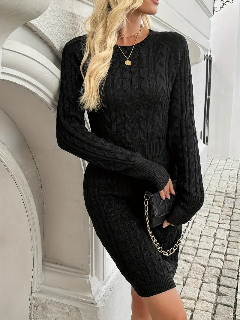 Noa | De Perfecte Herfst Sweater Jurk