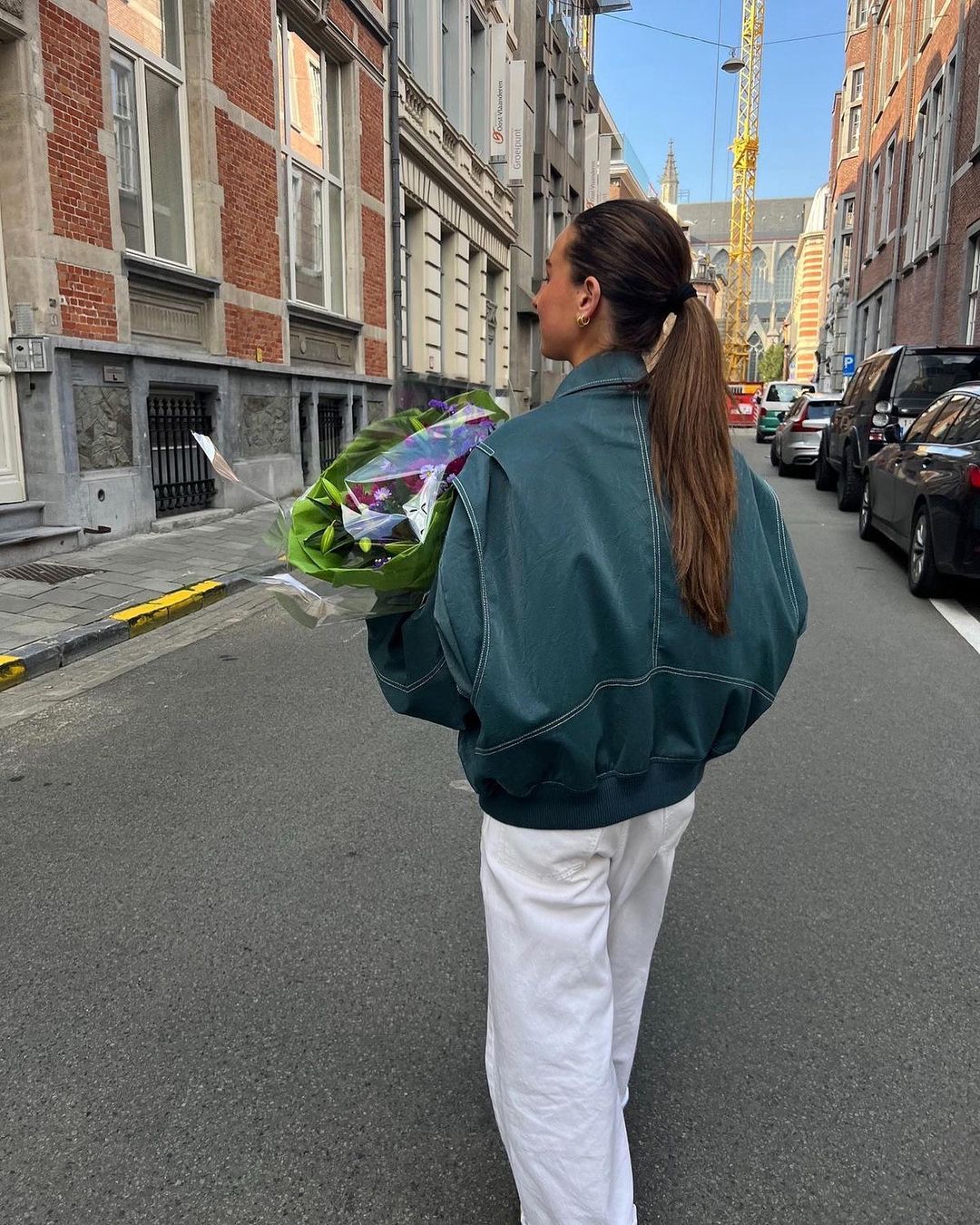 Letizia | Oversized Contrast Jacket met Streetstyle Flair