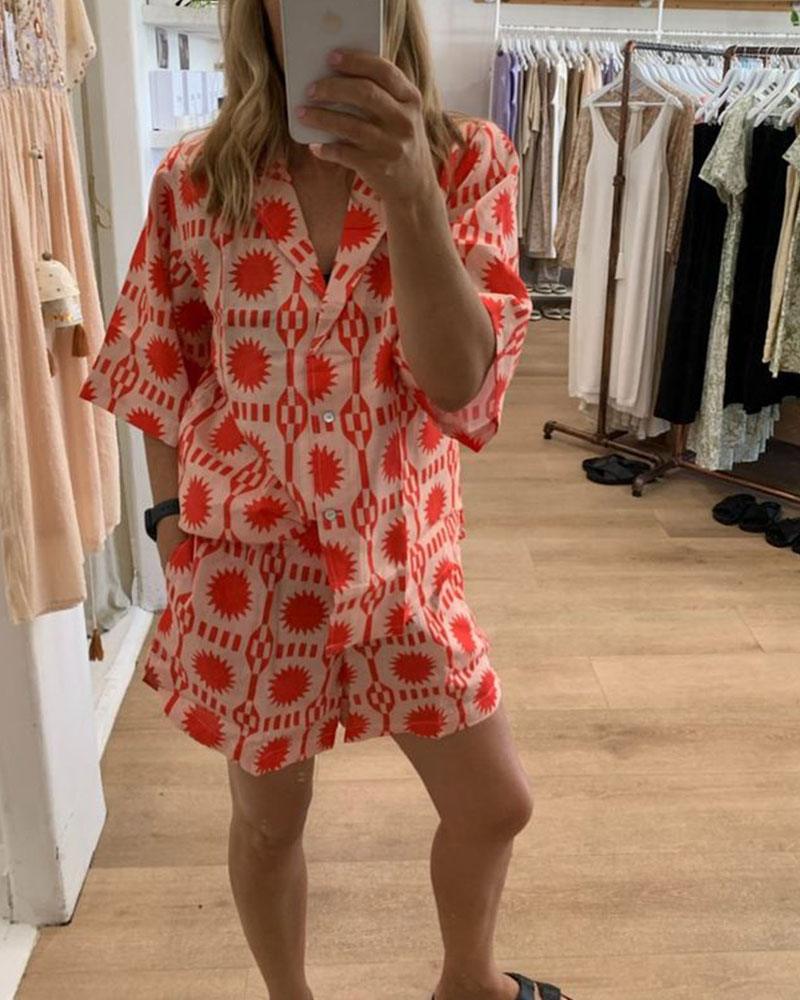 Mimi | Zomerse Set met Grafische Print