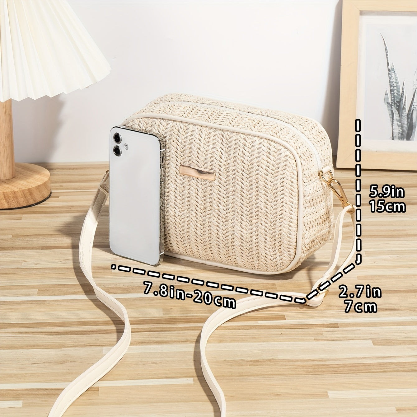 Reah | Elegante Gevlochten Crossbody Tas