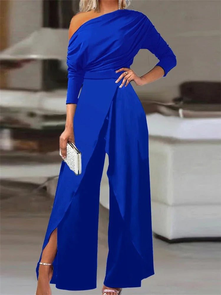 Venetia | Elegancki kombinezon z odkrytymi ramionami