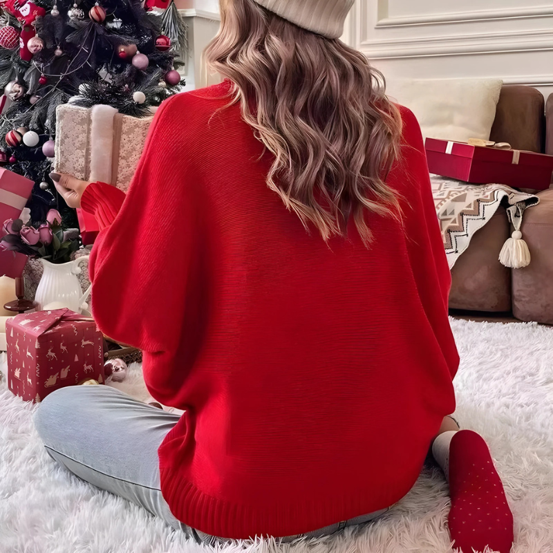 Trendy Dames Coltrui met Love print en Lange Mouwen