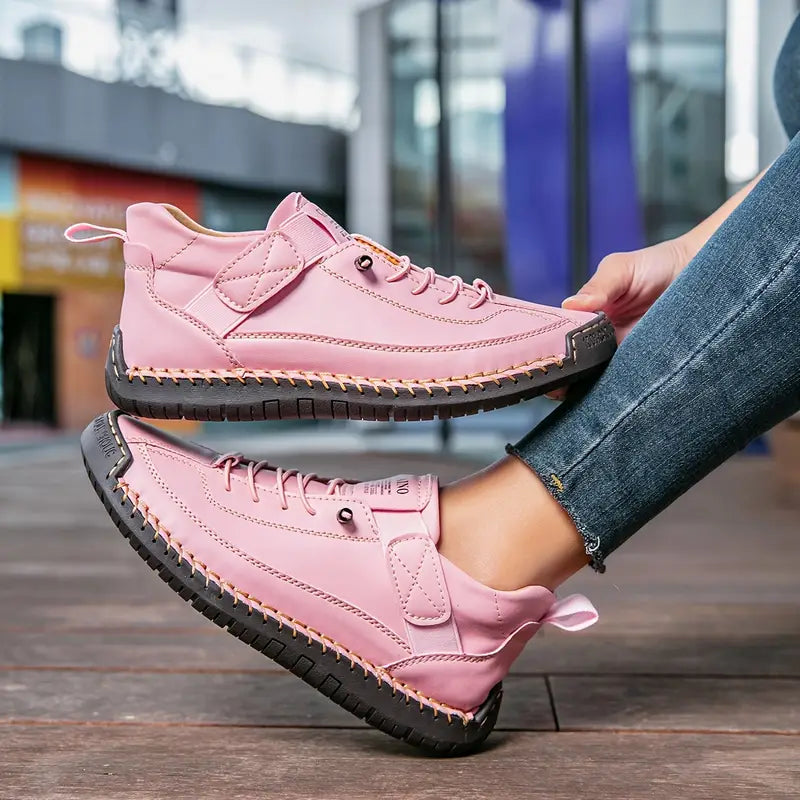 Ergonomische Dames Sneaker met Ademend Design en Comfortzool