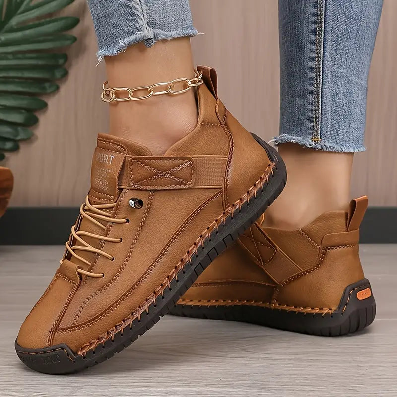 Ergonomische Dames Sneaker met Ademend Design en Comfortzool