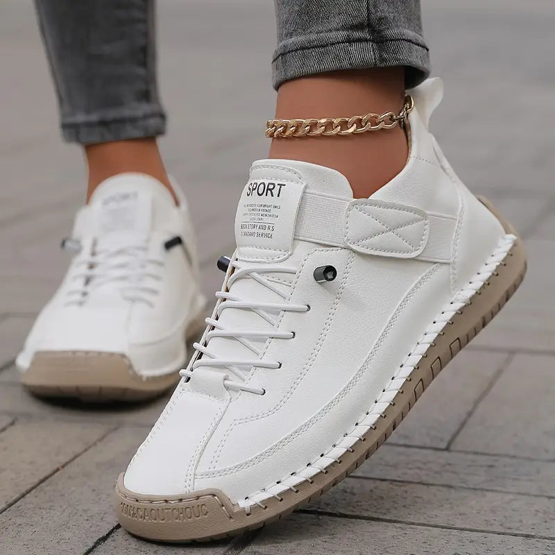 Ergonomische Dames Sneaker met Ademend Design en Comfortzool