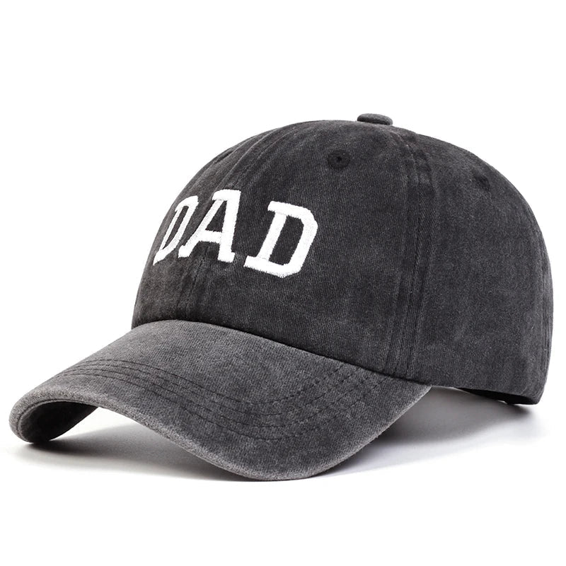 Casquette Baseball Décontractée Mom/Dad avec Texte Brodé