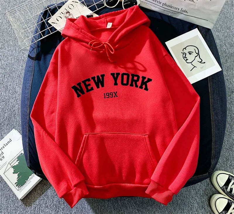 NEW YORK 199X | Comfortabele Hoodie met Urban Vibe