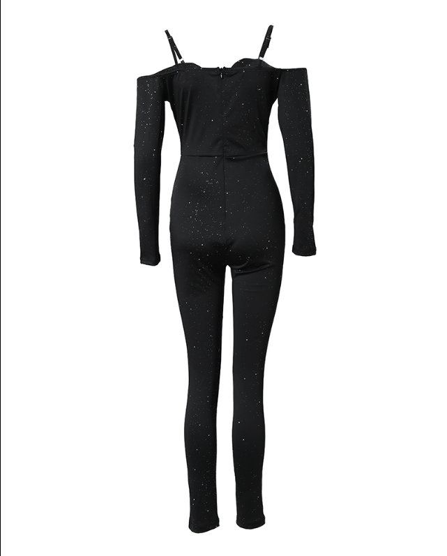 Lailani | Glamoureuze Off-Shoulder Jumpsuit met Korsetdetail