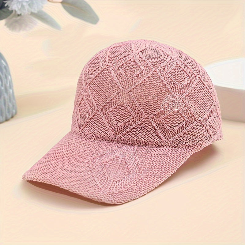 Dalia | Luxury Crocheted Baseball Cap