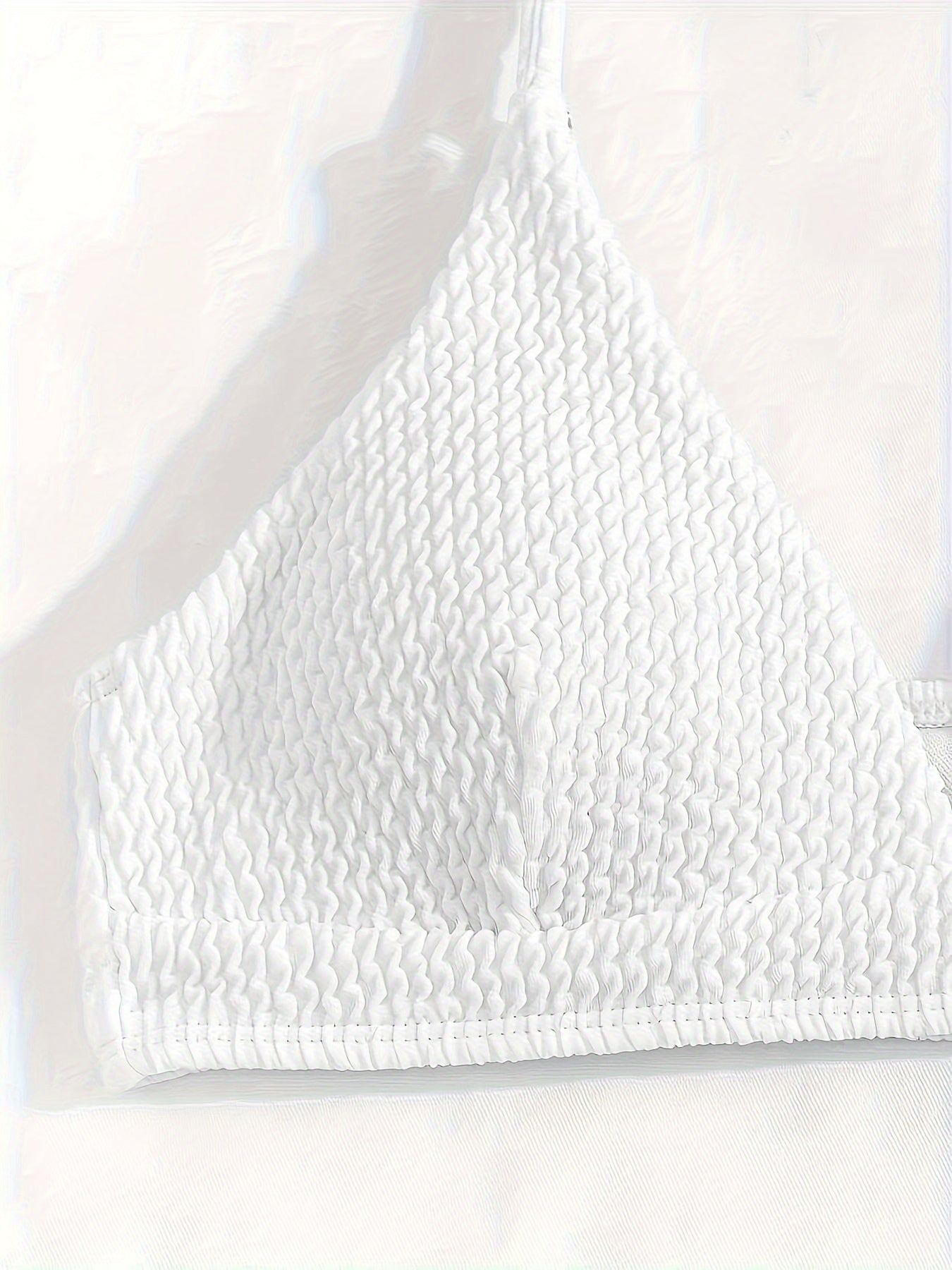 Domani | Wafelstructuur Triangel Bikini