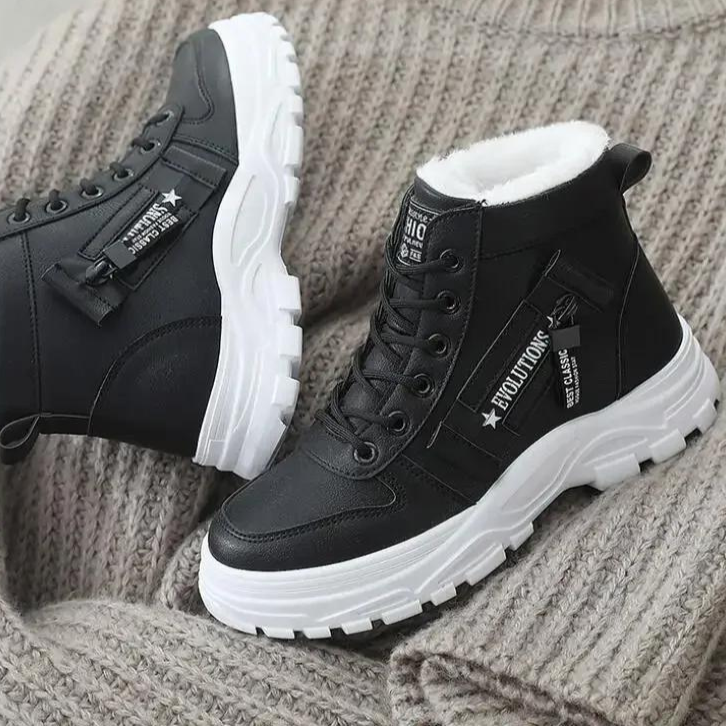 Kriss | High-Top Sneakers with Rugged Sole