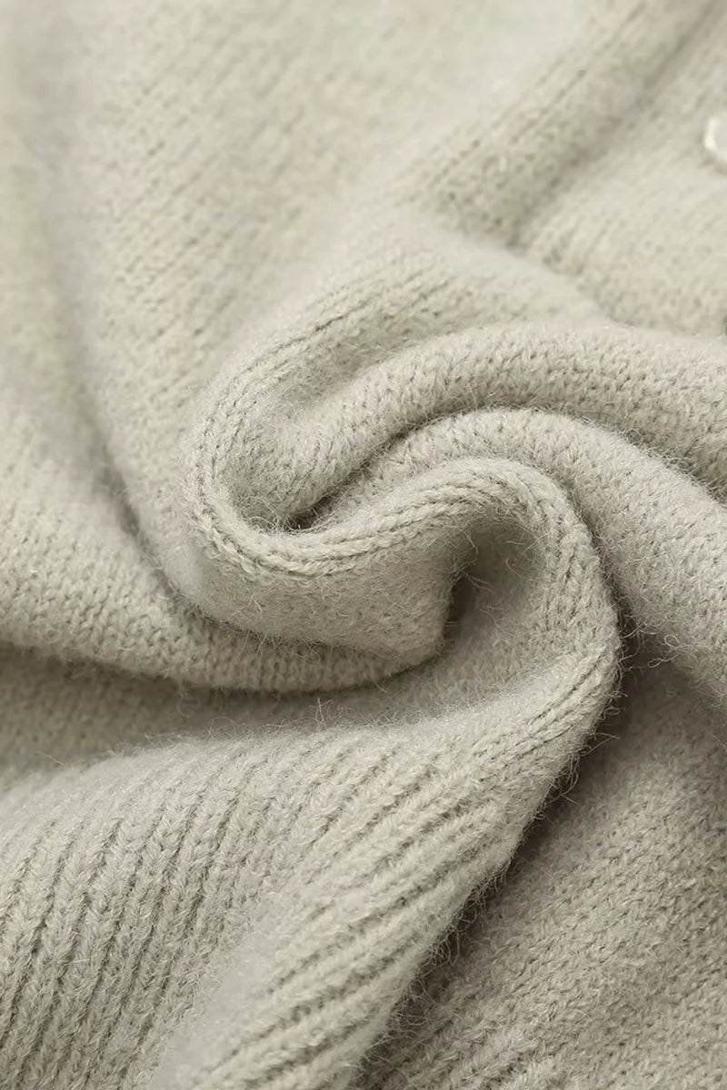 Lauretta | Gebreide Trui met Brede Kraag