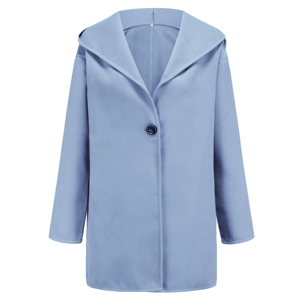 Elegant Warm Women's Coat With Hood