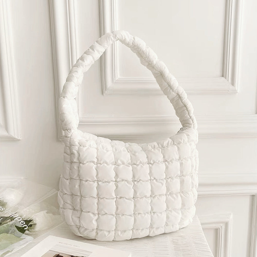 Jency | Luxe Geweven Schoudertas