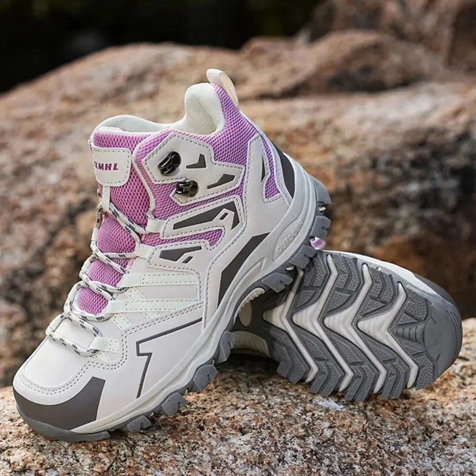 Hoge Wandelschoenen voor Dames | Lichtgewicht Ontwerp met Goede Grip - De Mode Outlet14:771Purple;200000124:200000333