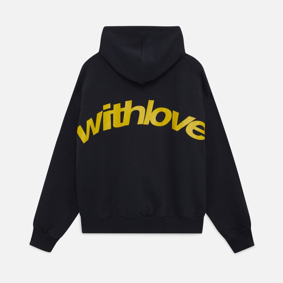 Sweat à capuche oversize design "Withlove"