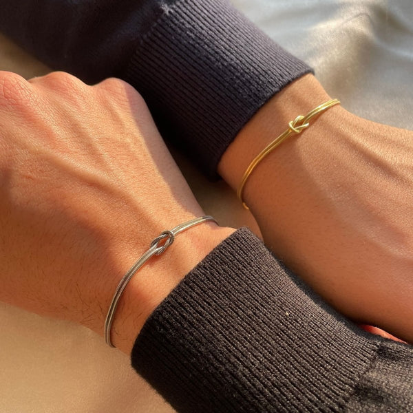 Taisha | Minimalistyczna bransoletka z detalem w formie guzika