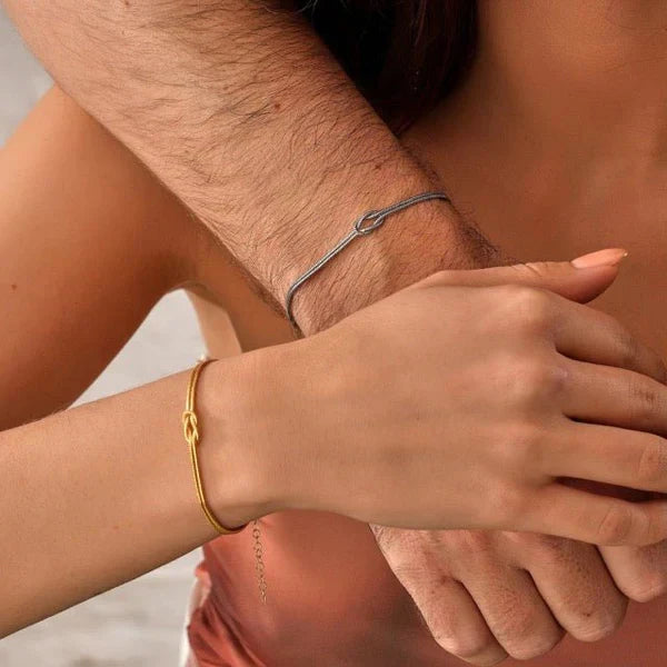 Taisha | Minimalistyczna bransoletka z detalem w formie guzika