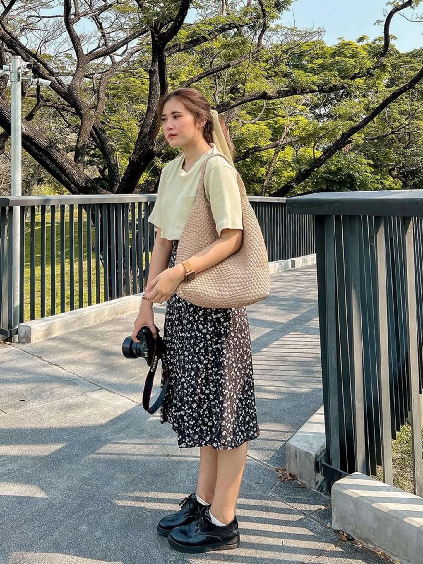 Dames Elegante Luxe Shopper Tas