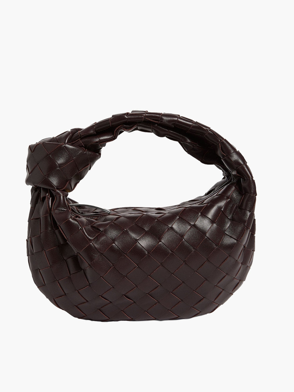 Luxury Women's Shoulder Bag with Braided Detail