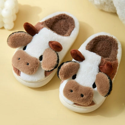 Luxe Comfortabele Vrouwen Pantoffels Met Dierenprint