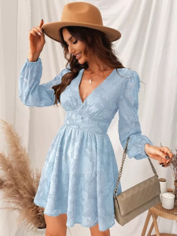 Susan | Robe mini élégante à col en V