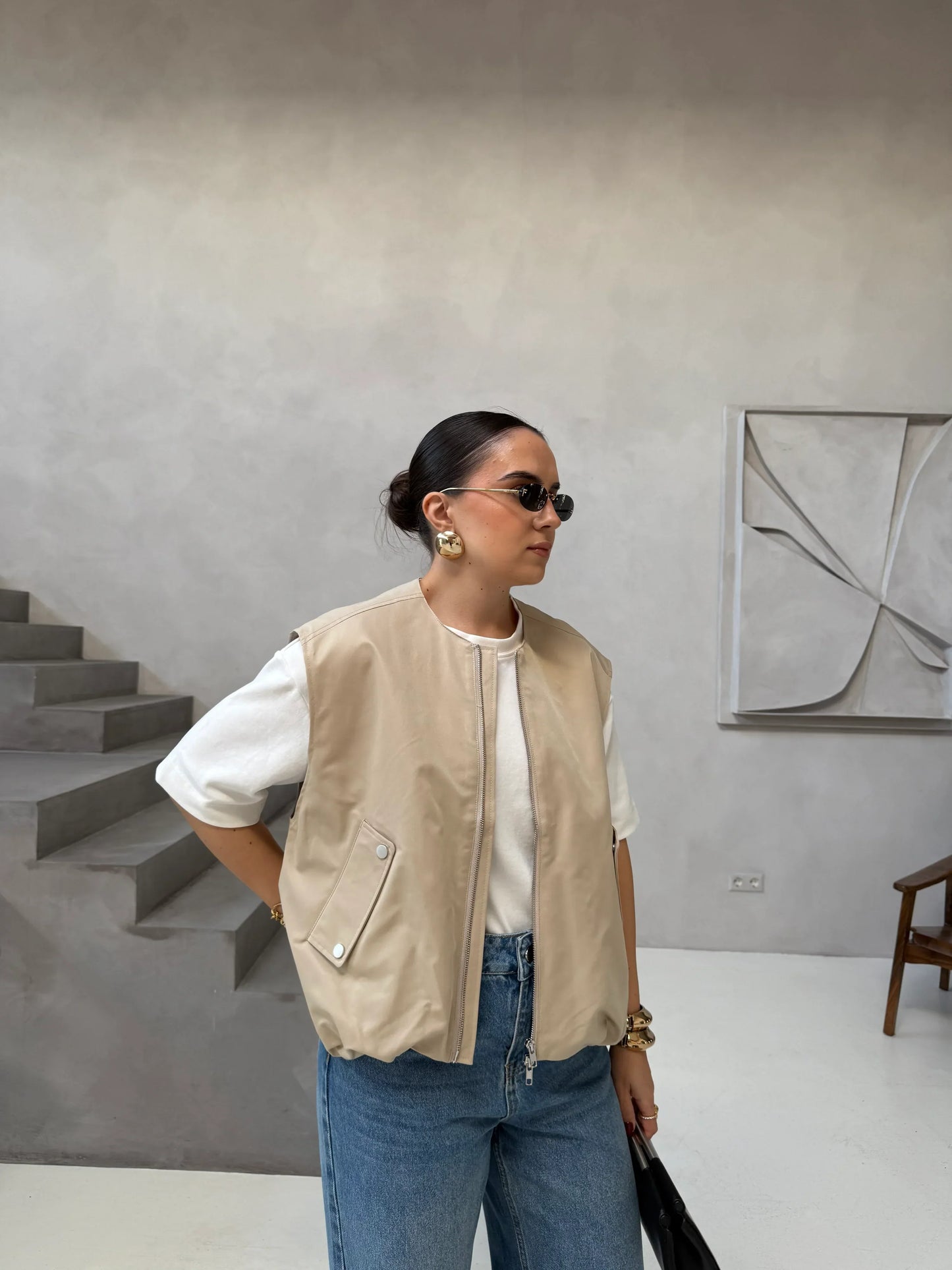 Hazyl | Lichtgewicht Mouwloos Vest