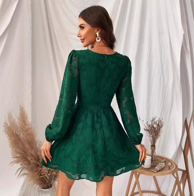 Susan | Robe mini élégante à col en V