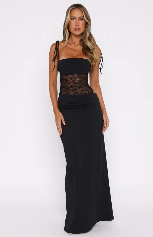 Sophia | Elegant Maxi Dress with Lace