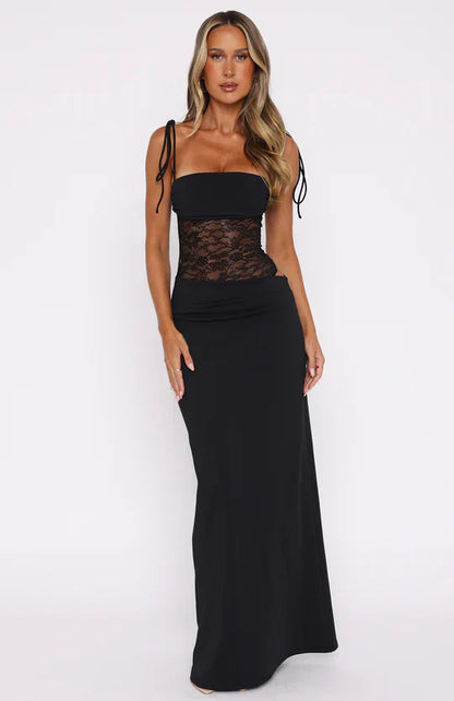 Sophia | Elegante Maxi Jurk met Kant