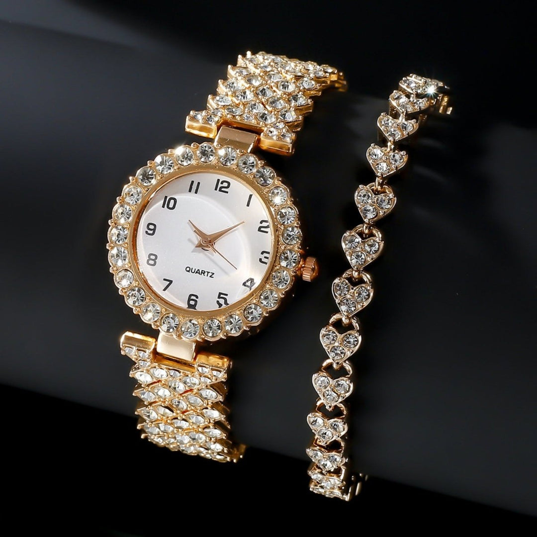 Luxury Women's Watch with Bracelet and Minimalist Design