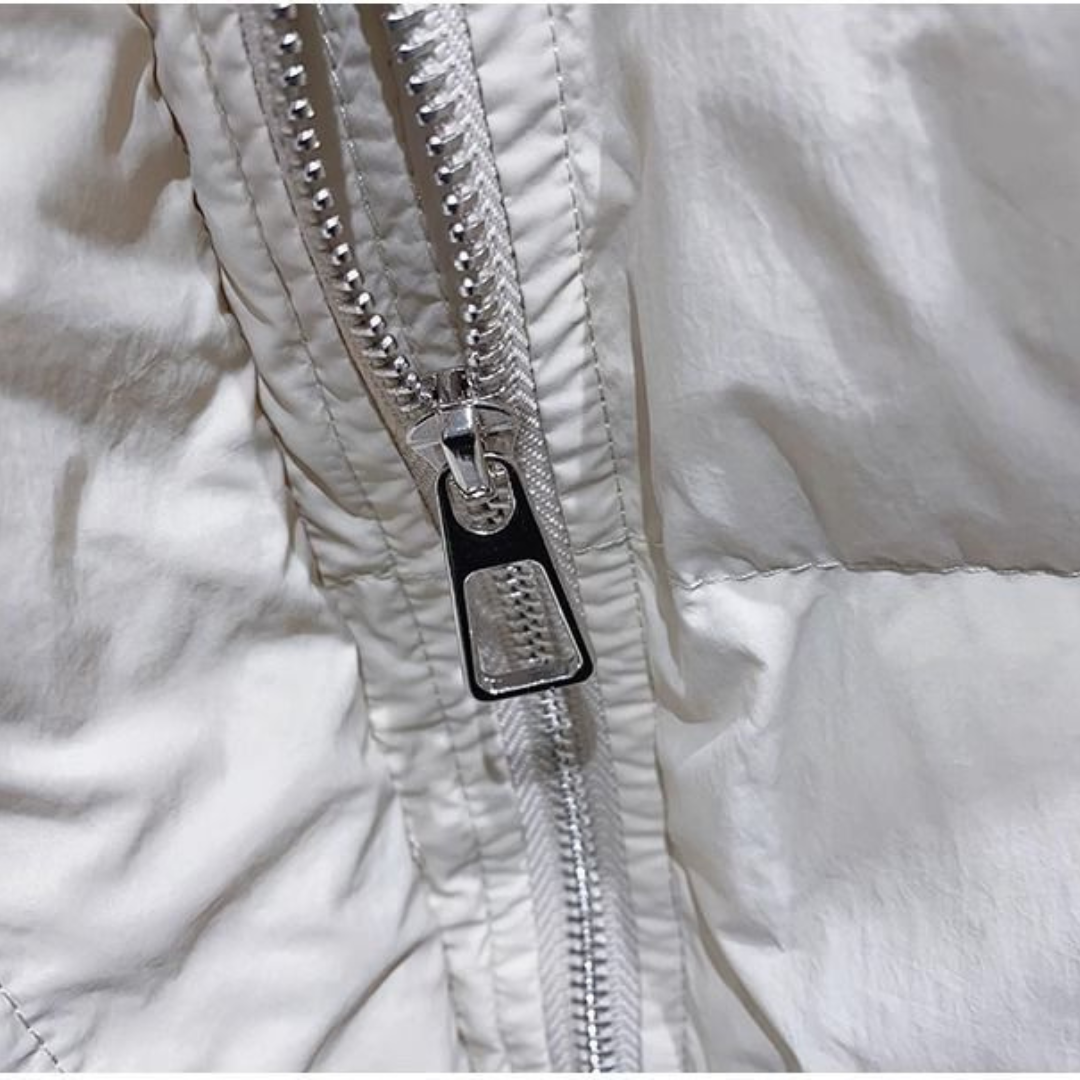Trendy Warme Dames Puffer Jas met Capuchon