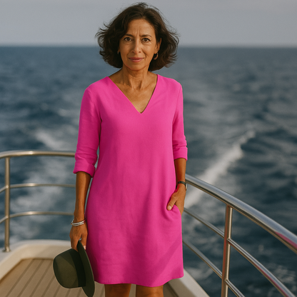 Tamera | Zomerse Jurk met V-hals
