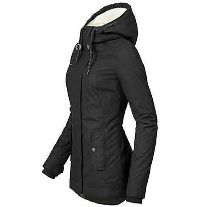 Warme Parka Dames Winterjas met Capuchon