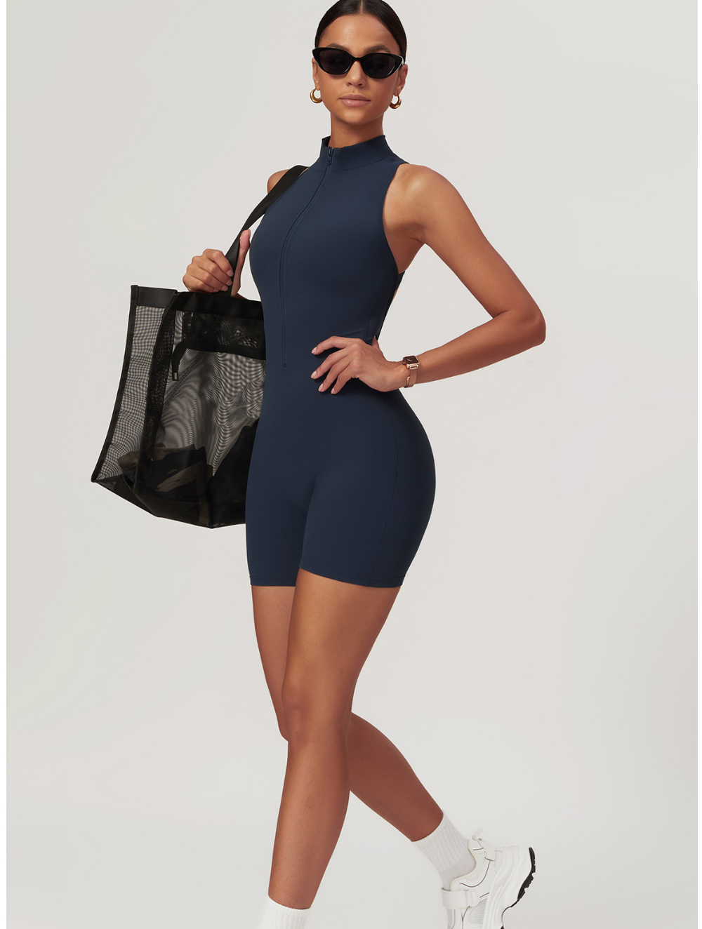 Jensine | Sportieve Zip Romper