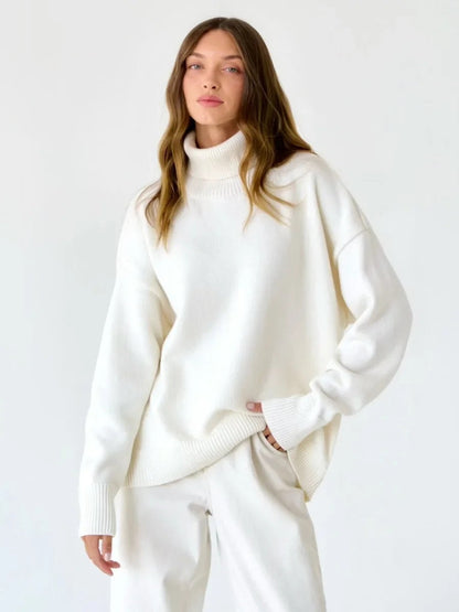 Romia | Gebreide Coltrui met Relaxed Fit