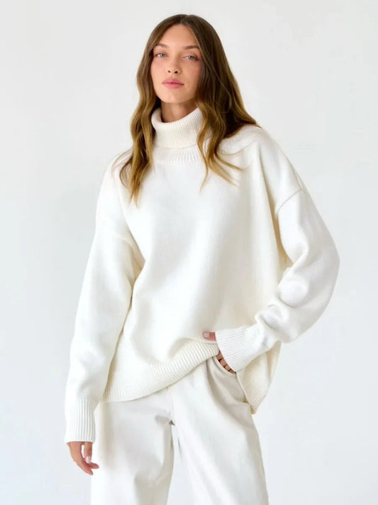Romia | Gebreide Coltrui met Relaxed Fit