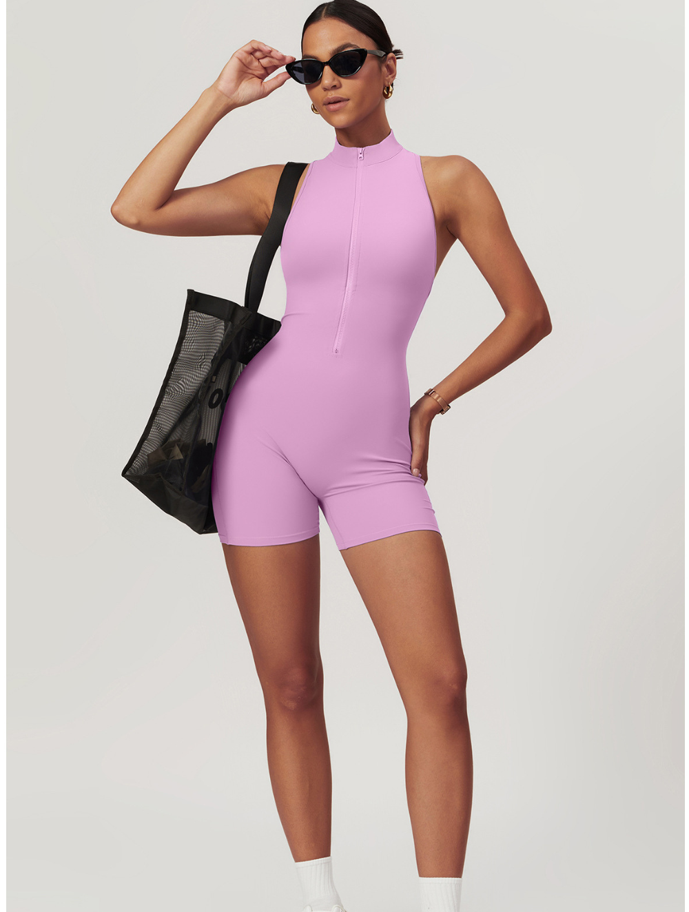 Jensine | Sportieve Zip Romper
