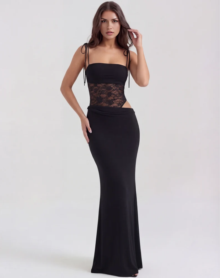 Sophia | Robe maxi élégante en dentelle