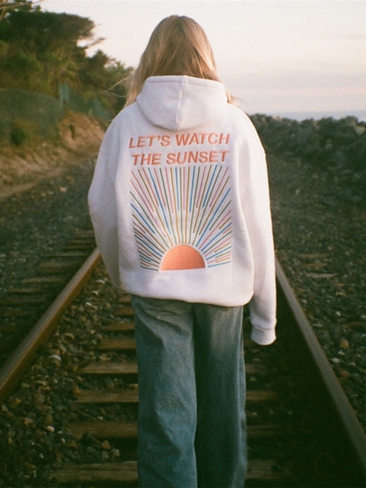 Merel | Oversized Sunset Hoodie