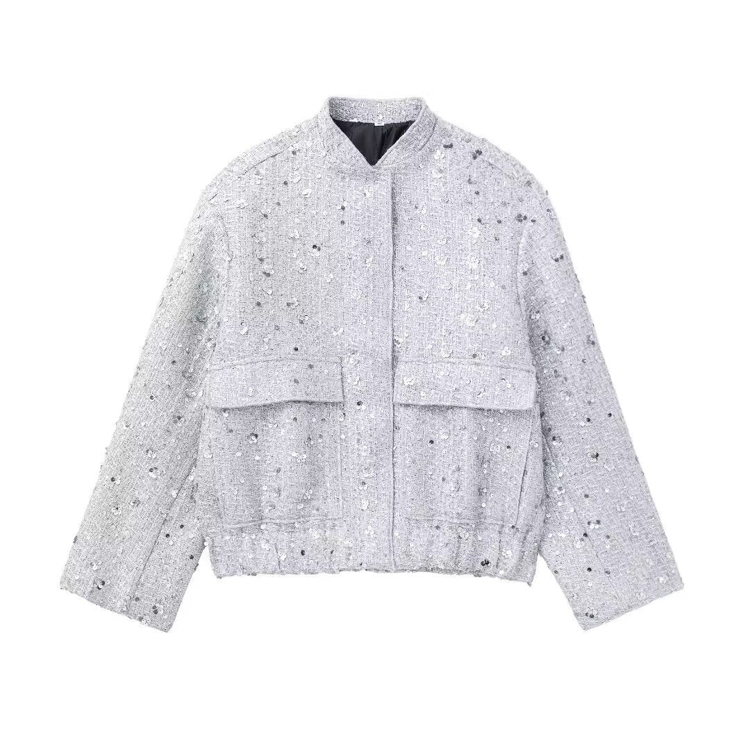 Lucrece | Glam Sequin Bomberjack