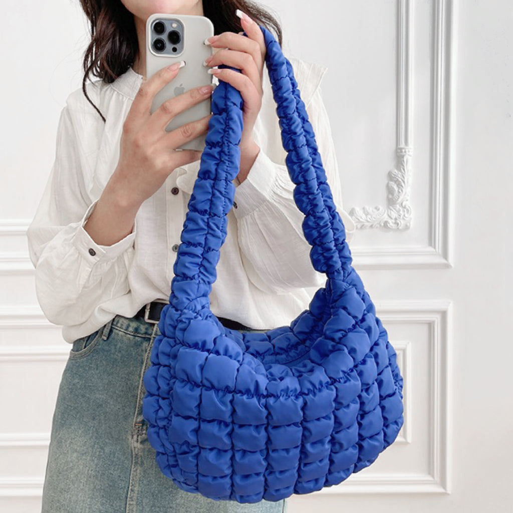 Jency | Luxe Geweven Schoudertas