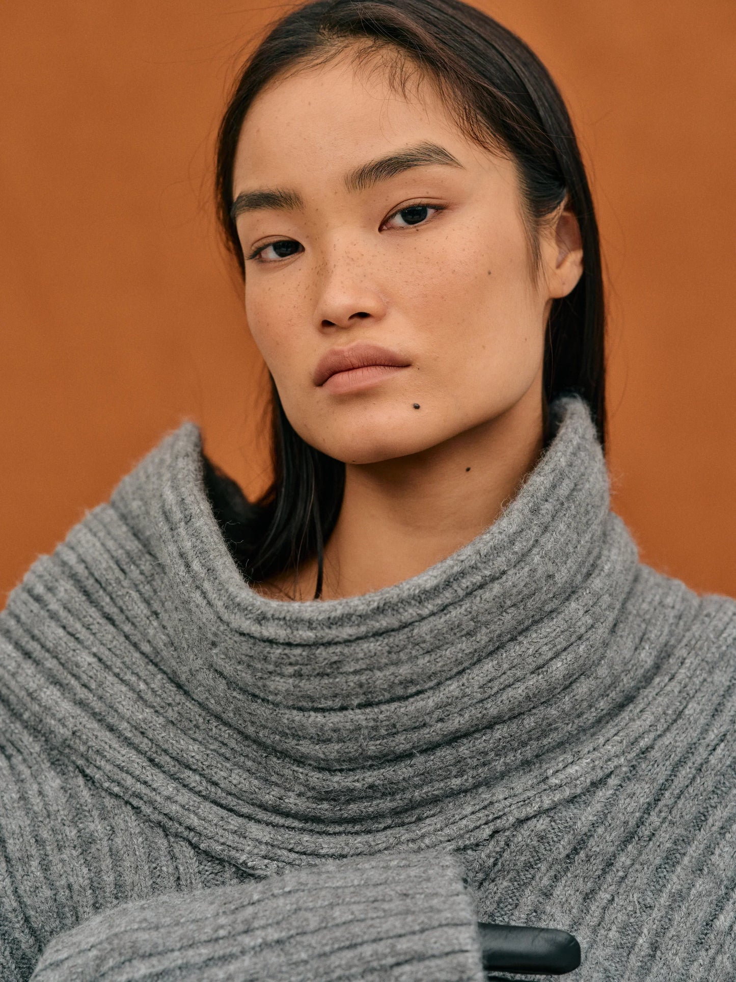 Oversized Zachte Dames Wollen Trui met Off Shoulder