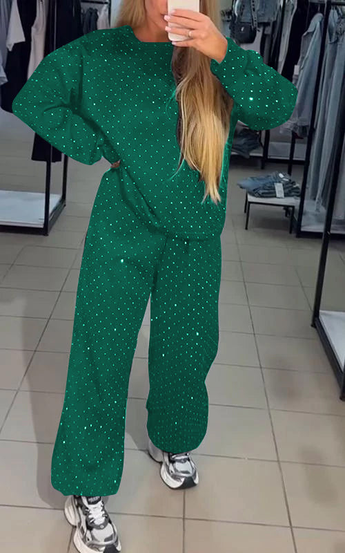 Kira | Sparkling Loungewear Set