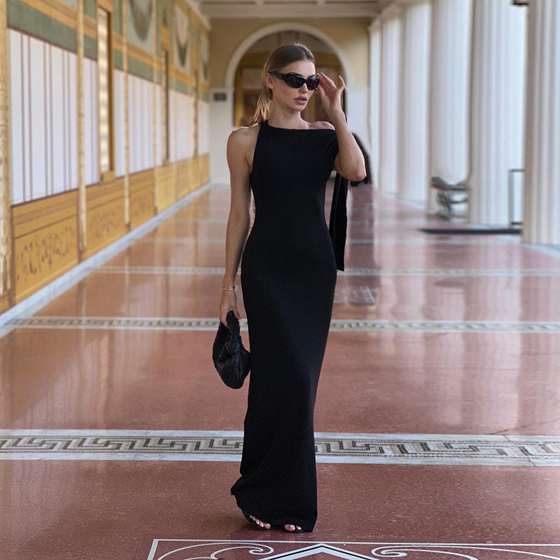 Leilany | Robe élégante asymétrique