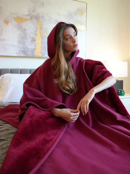 Zachte Fleece Hoodie Blanket – Jouw Cocoon van Comfort