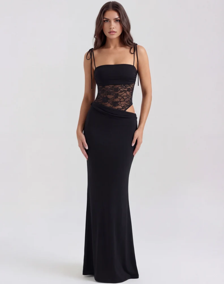 Sophia | Robe maxi élégante en dentelle