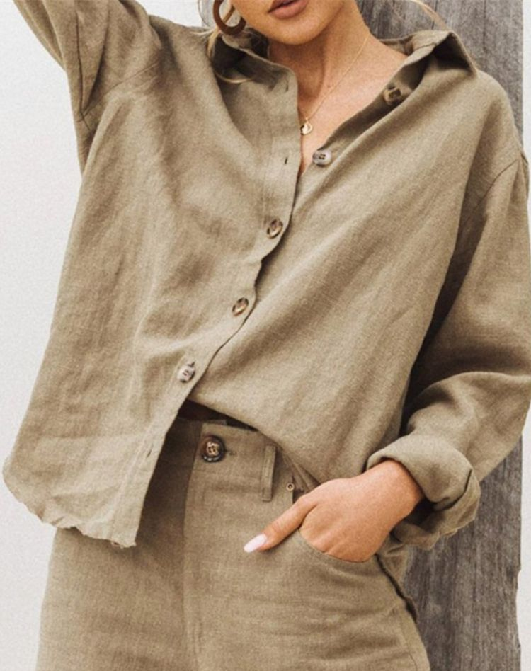 Caden | Minimalistische Oversized Blouse